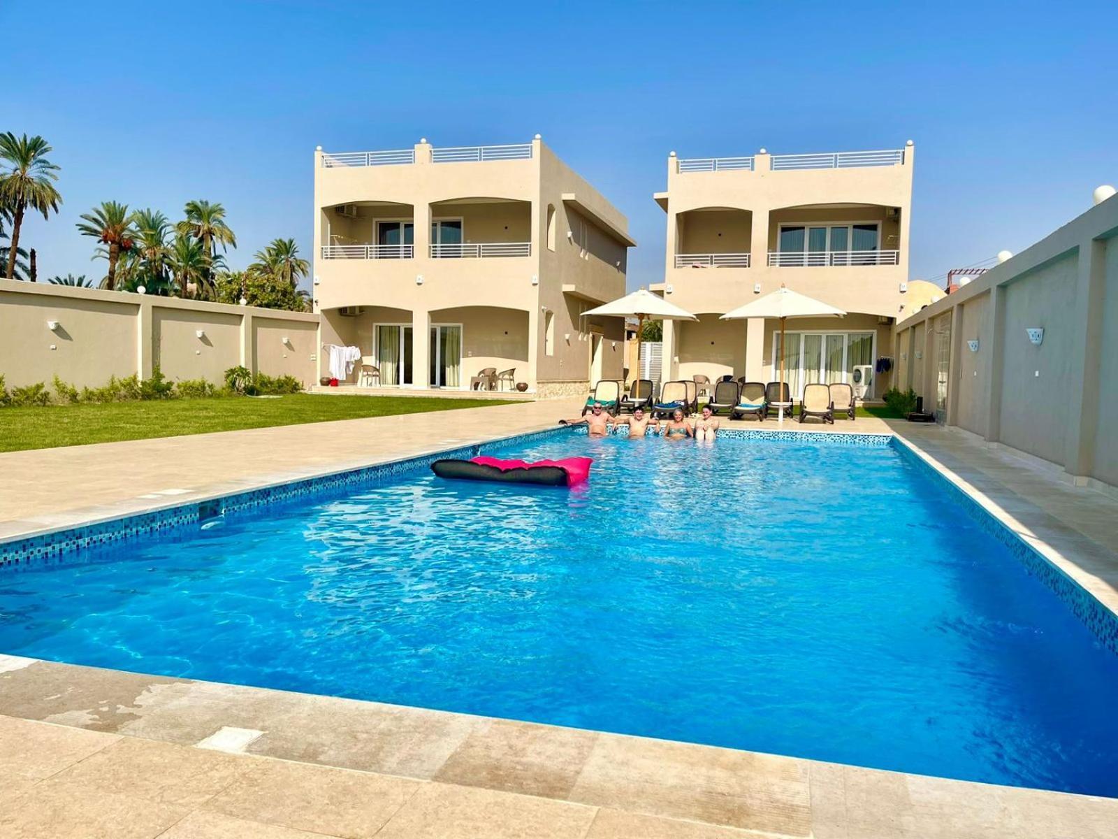 Royal Nile Villas - Pool View Apartment 2 Luxor Bagian luar foto