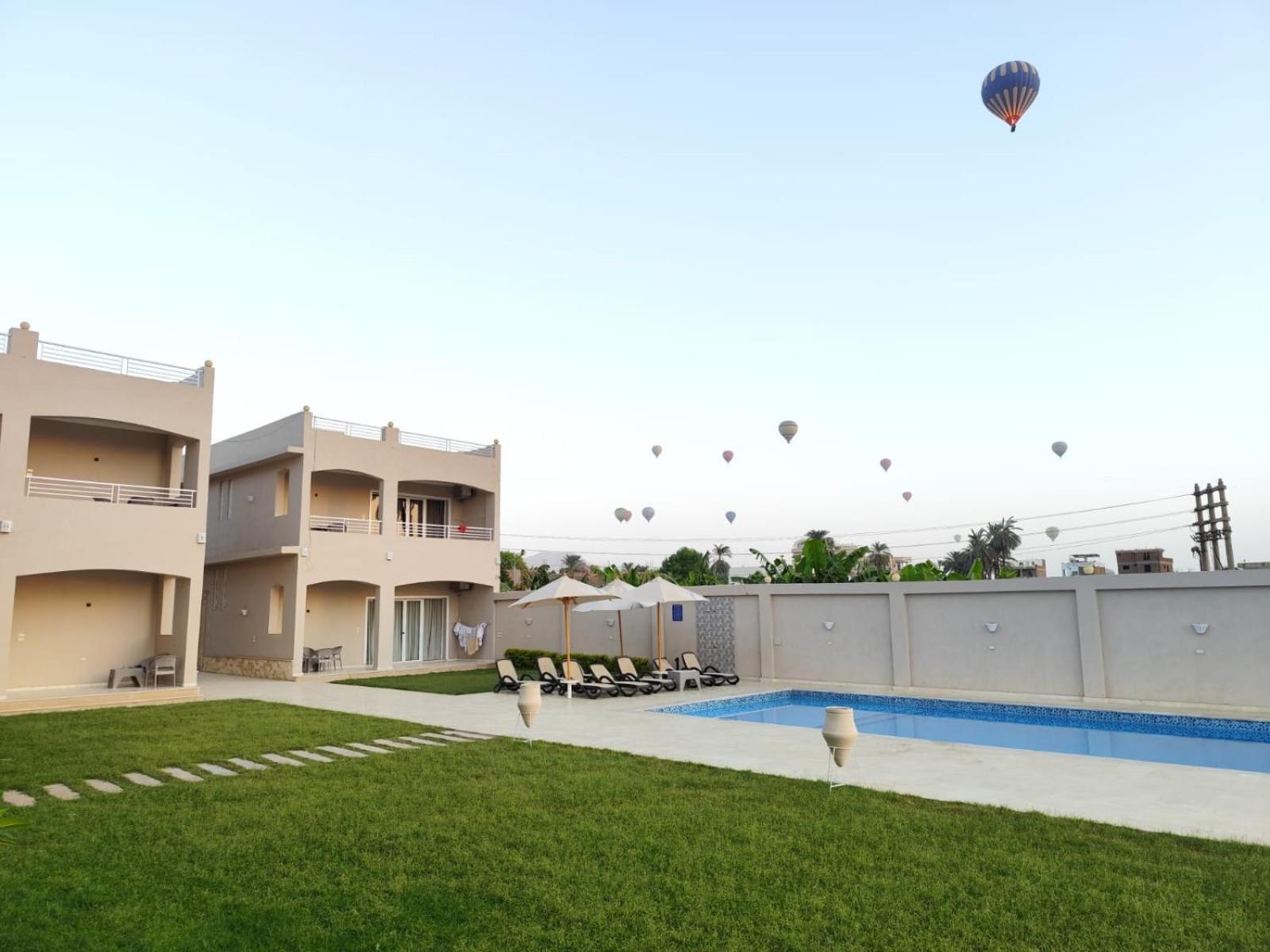 Royal Nile Villas - Pool View Apartment 2 Luxor Bagian luar foto